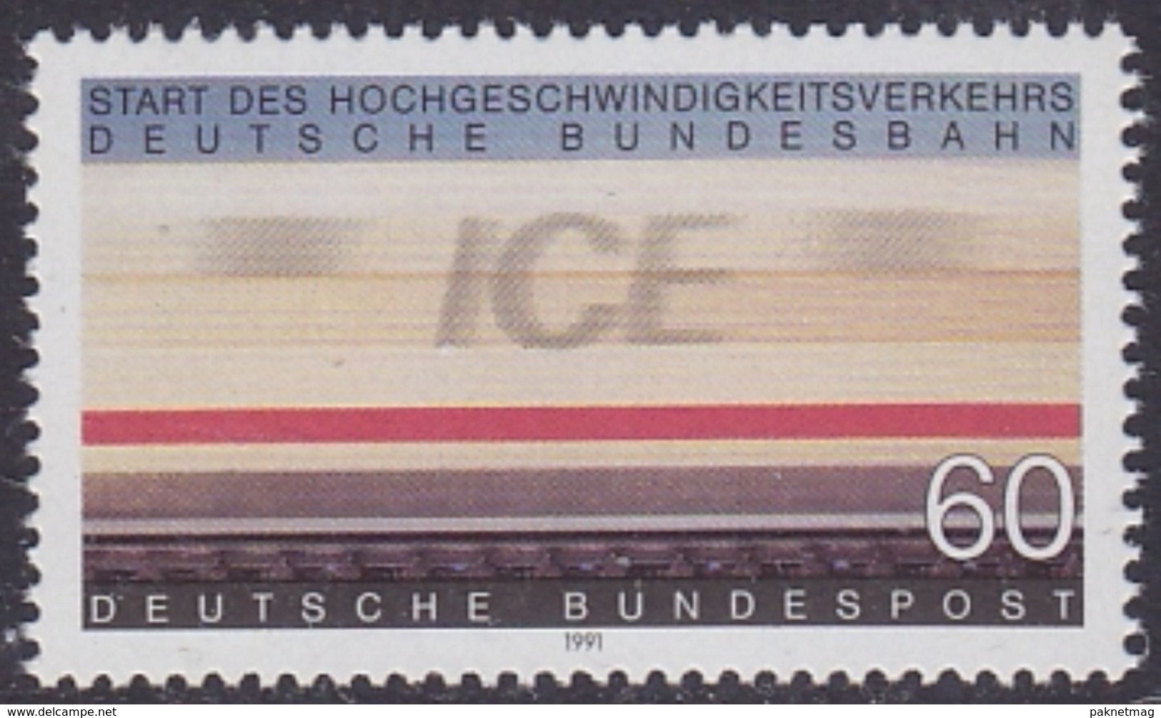 E127- Germany 1991 Deutsche Bundesbahn. - Other & Unclassified