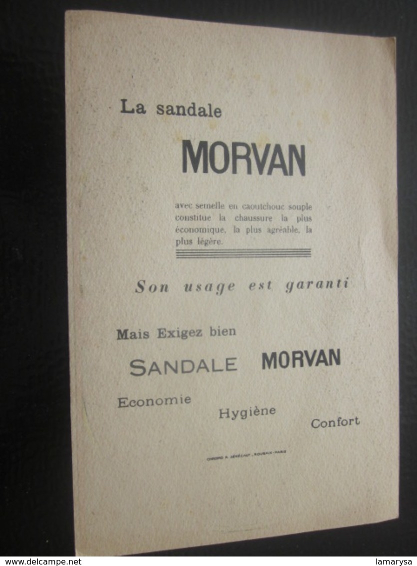 (Type)BUVARD MORVAN RECTO JEU DE L'OIE CHROMO Sénécaut Roubaix SANDALE CHAUSSURES SEMELLE CAOUTCHOUC Cahier école-Autres - Liqueur & Bière