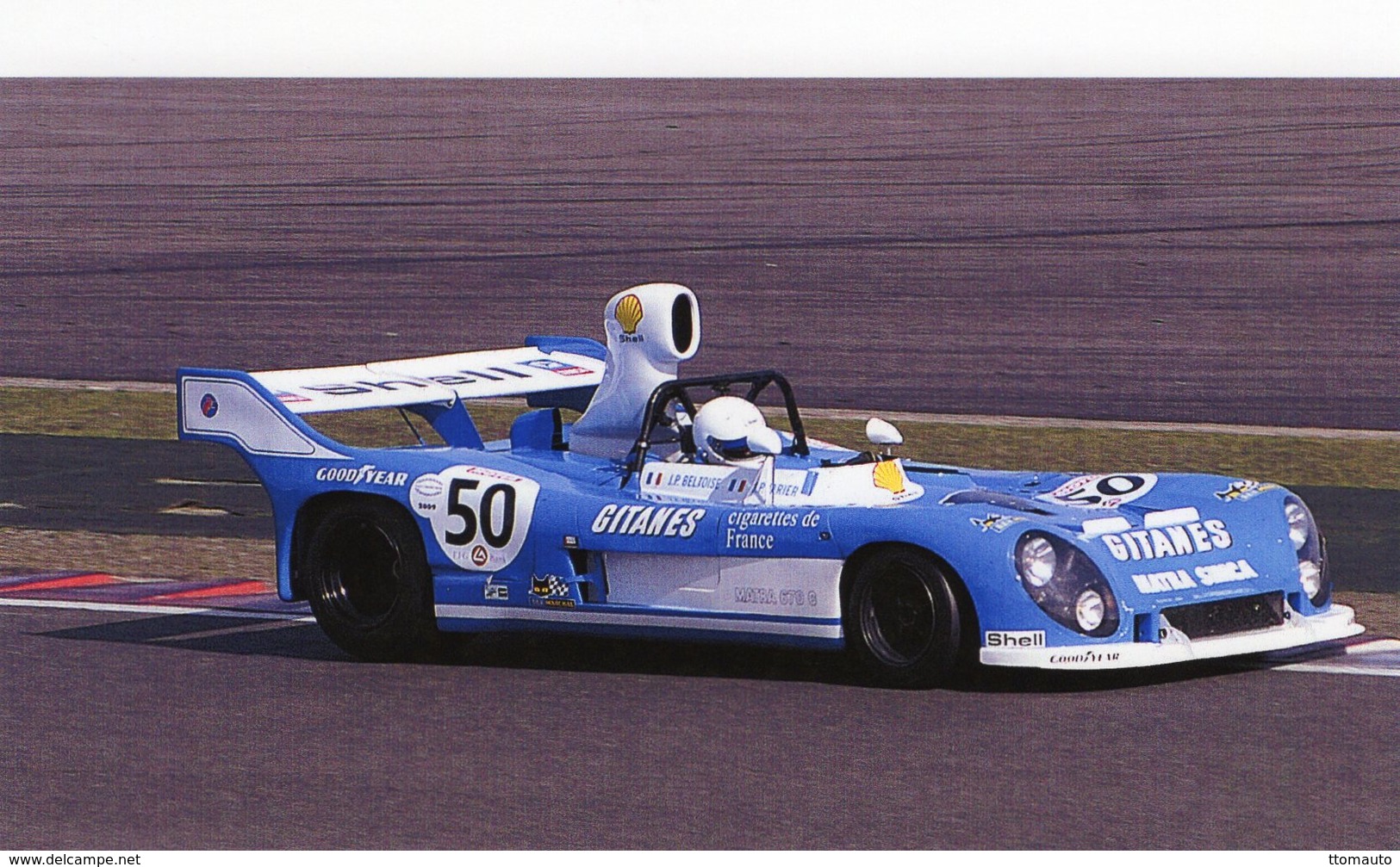 1000 Kms De Spa 1973  -   Matra-Simca MS670C  -  Pilote: Jean-Pierre Jarier  -  15x10 PHOTO - Le Mans