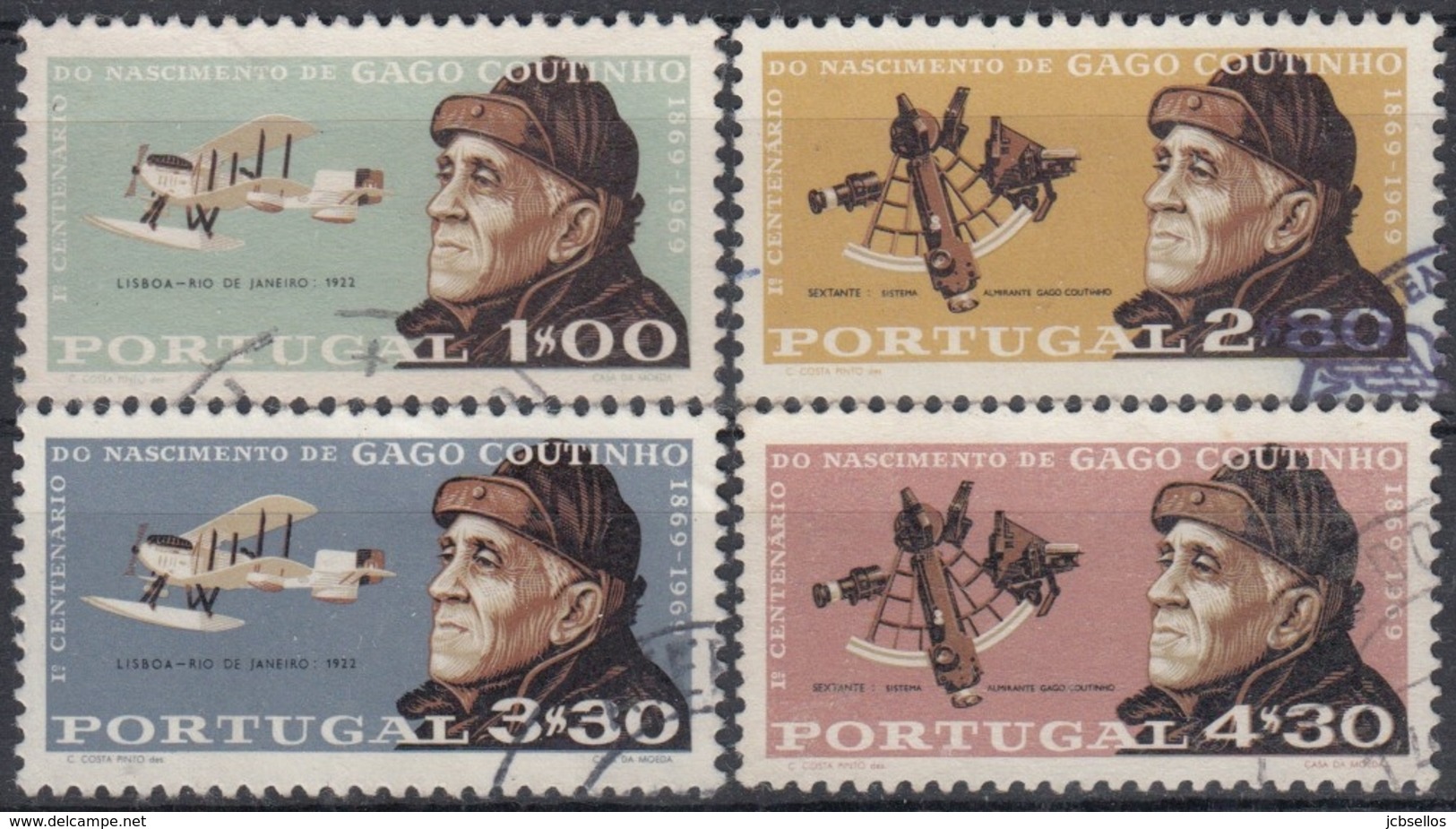 PORTUGAL 1969 Nº 1065/68 USADO - Used Stamps