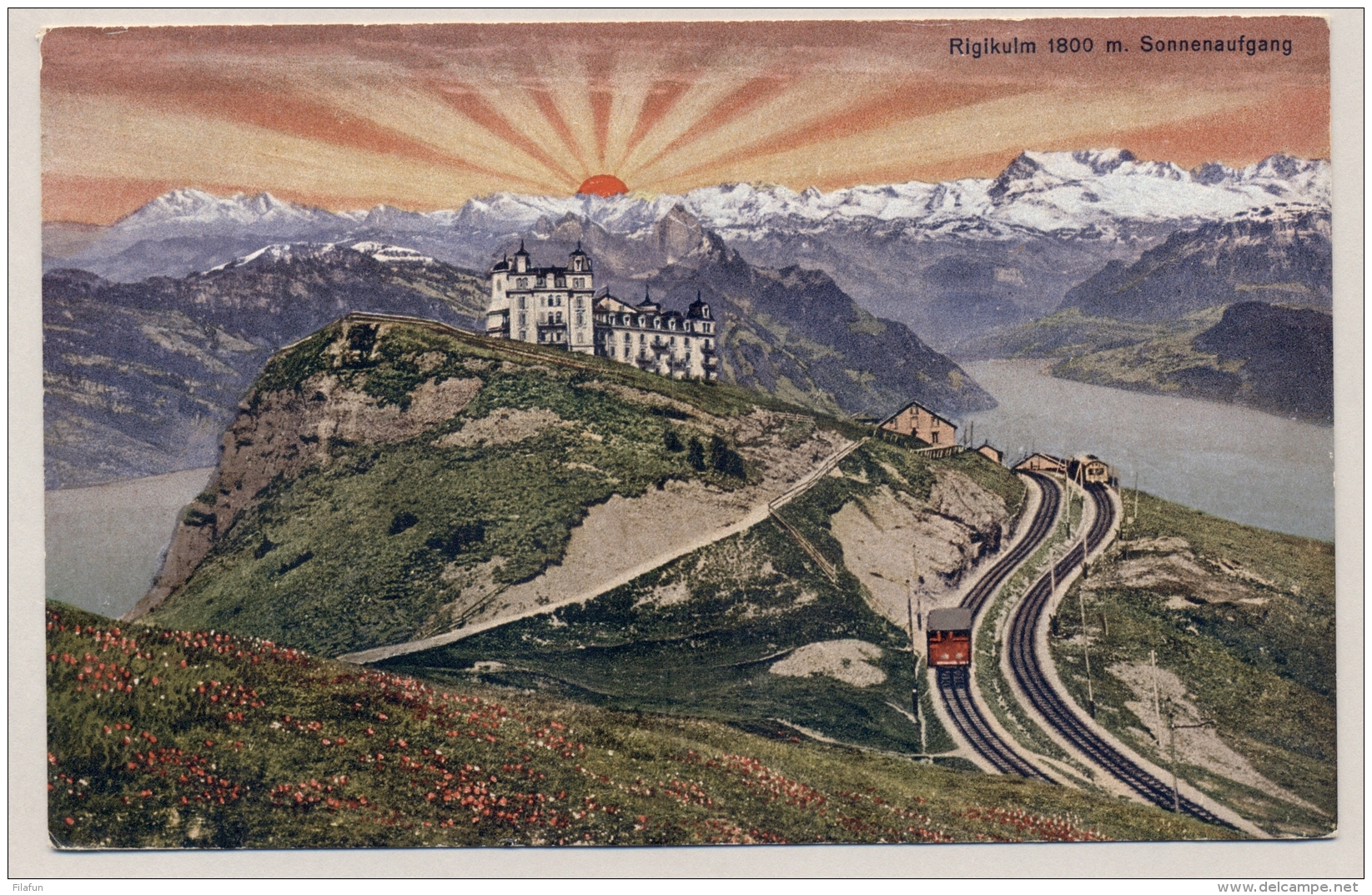 Schweiz - Colourful Postcard From FELDPOST 5481 To Basel - Documenten