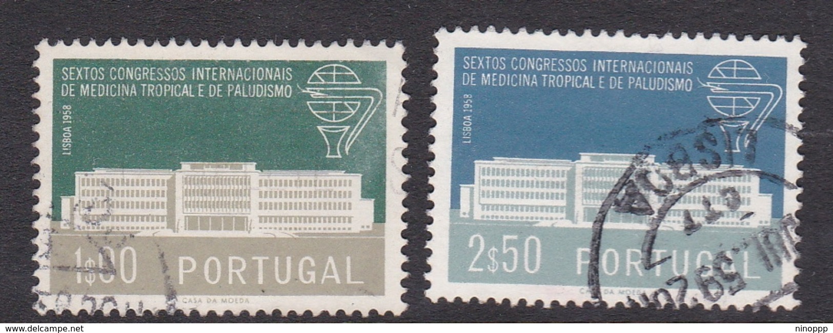 Portugal SG 1154-1155 1956 6th Congress Of Tropical Medicine, Used - Used Stamps