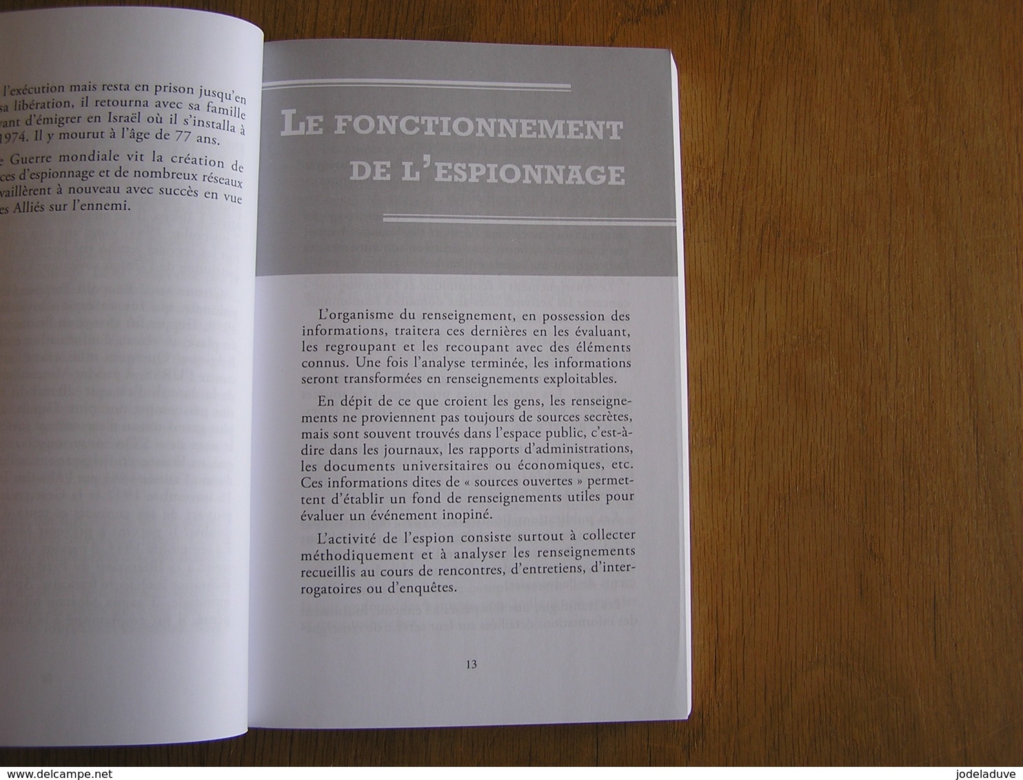 L' ESPIONNAGE EN BELGIQUE De la Guerre Froide à Aujourd' Hui Histoire Belgique Espion KGB GRU SGR SDRA OTAN Sûreté Etat