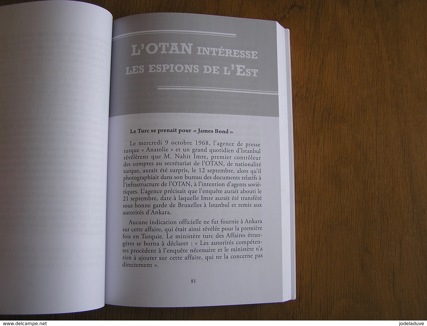 L' ESPIONNAGE EN BELGIQUE De la Guerre Froide à Aujourd' Hui Histoire Belgique Espion KGB GRU SGR SDRA OTAN Sûreté Etat