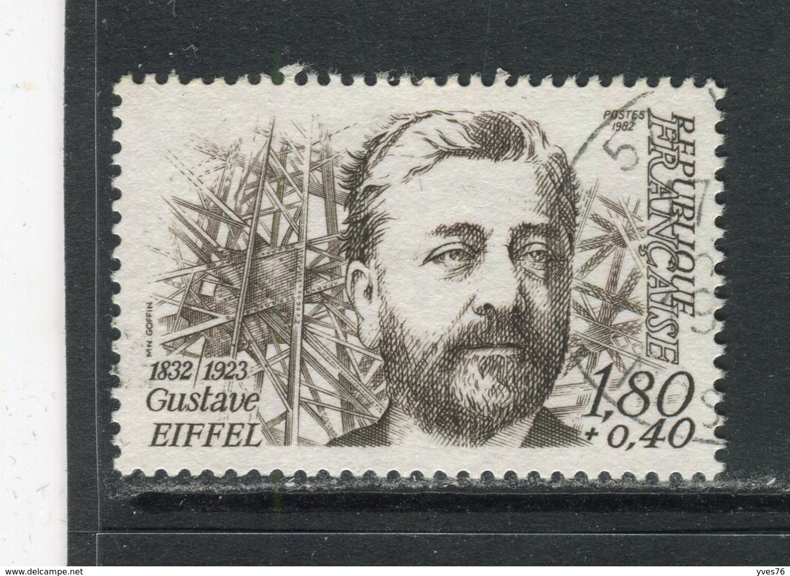 FRANCE - Y&T N° 2230° - Gustave Eiffel - Gebraucht