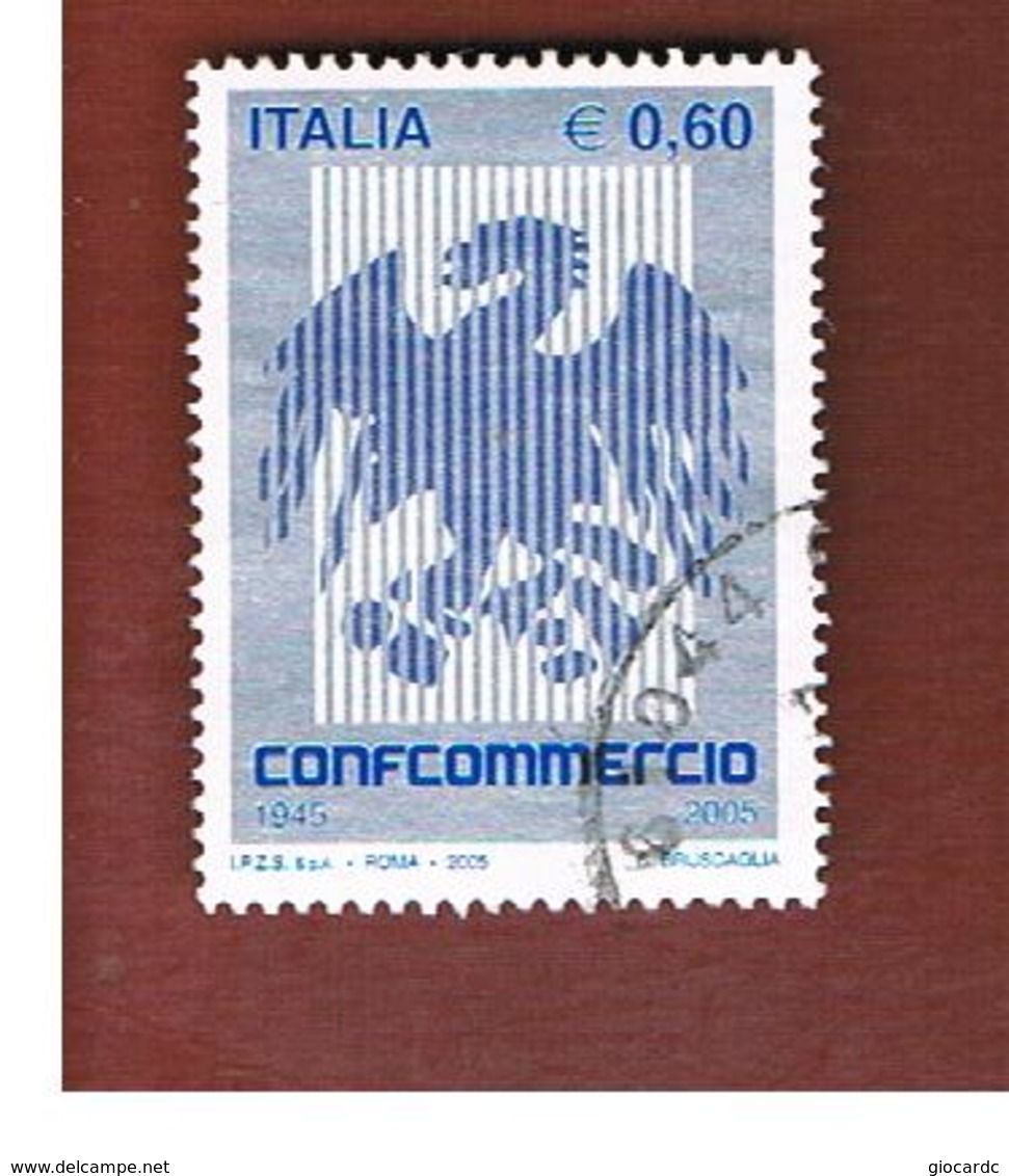 ITALIA REPUBBLICA  -   2005    CONFCOMMERCIO          -   USATO  ° - 2001-10: Usati