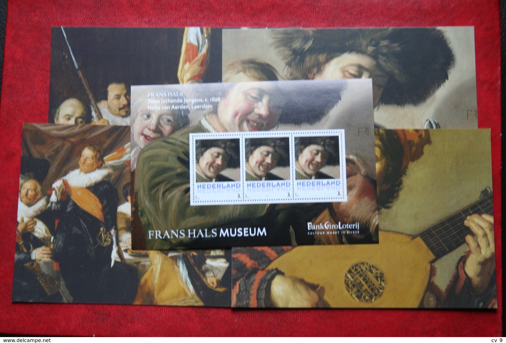 Postset ART Painter Frans Hals Museum POSTFRIS MNH ** NEDERLAND / NIEDERLANDE / NETHERLANDS - Timbres Personnalisés