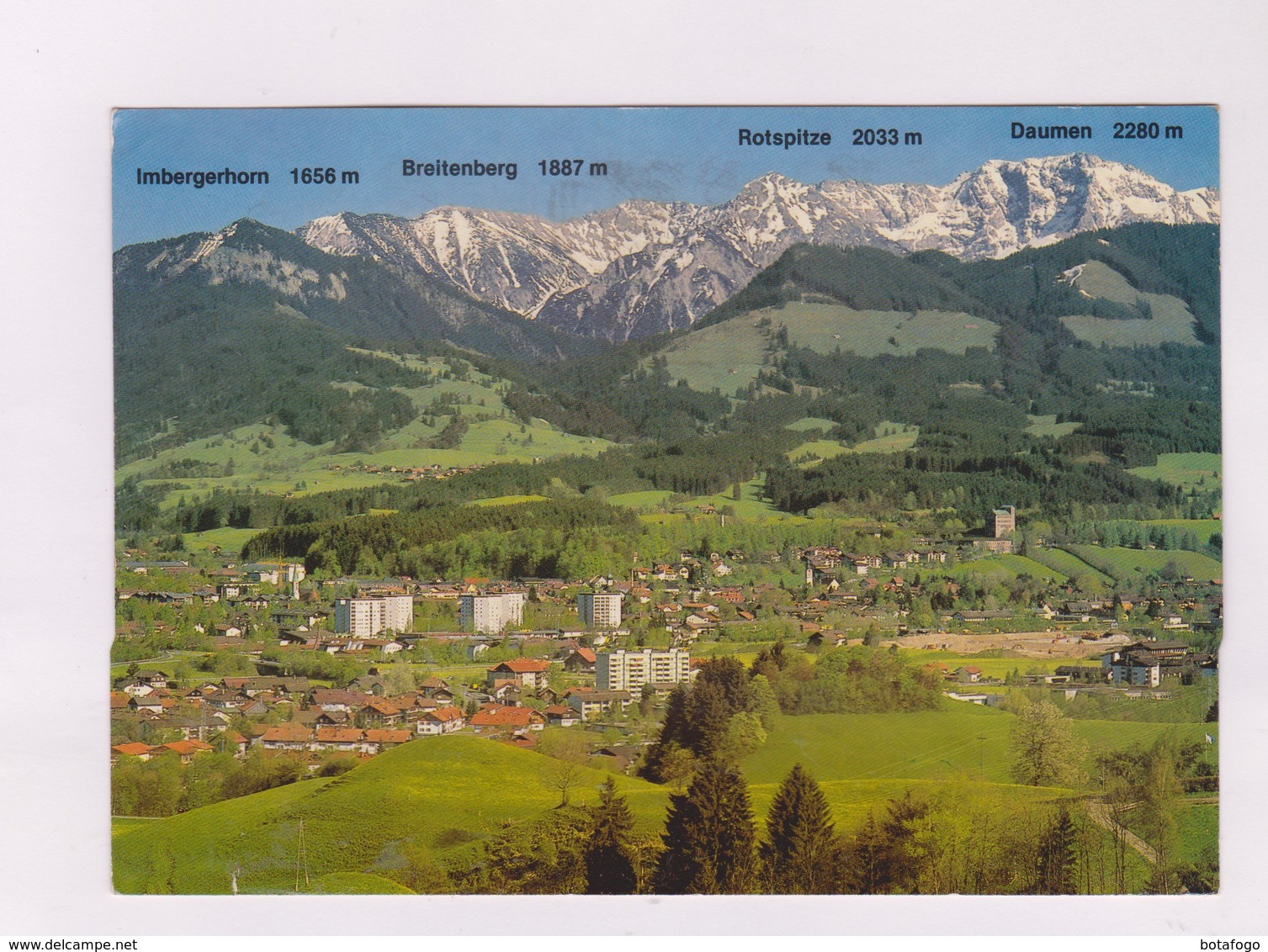 CPM SONTHOFEN,ALLGAU (voir Timbre) - Sonthofen