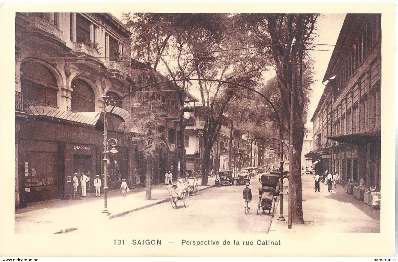 Saigon - Perspective De La Rue Catinat - Ho Chi Minh - HP1305 - Vietnam