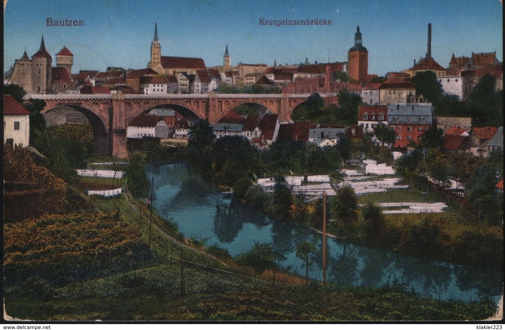 Bautzen Kronprinzenbrücke (jahr 1914) - Bautzen