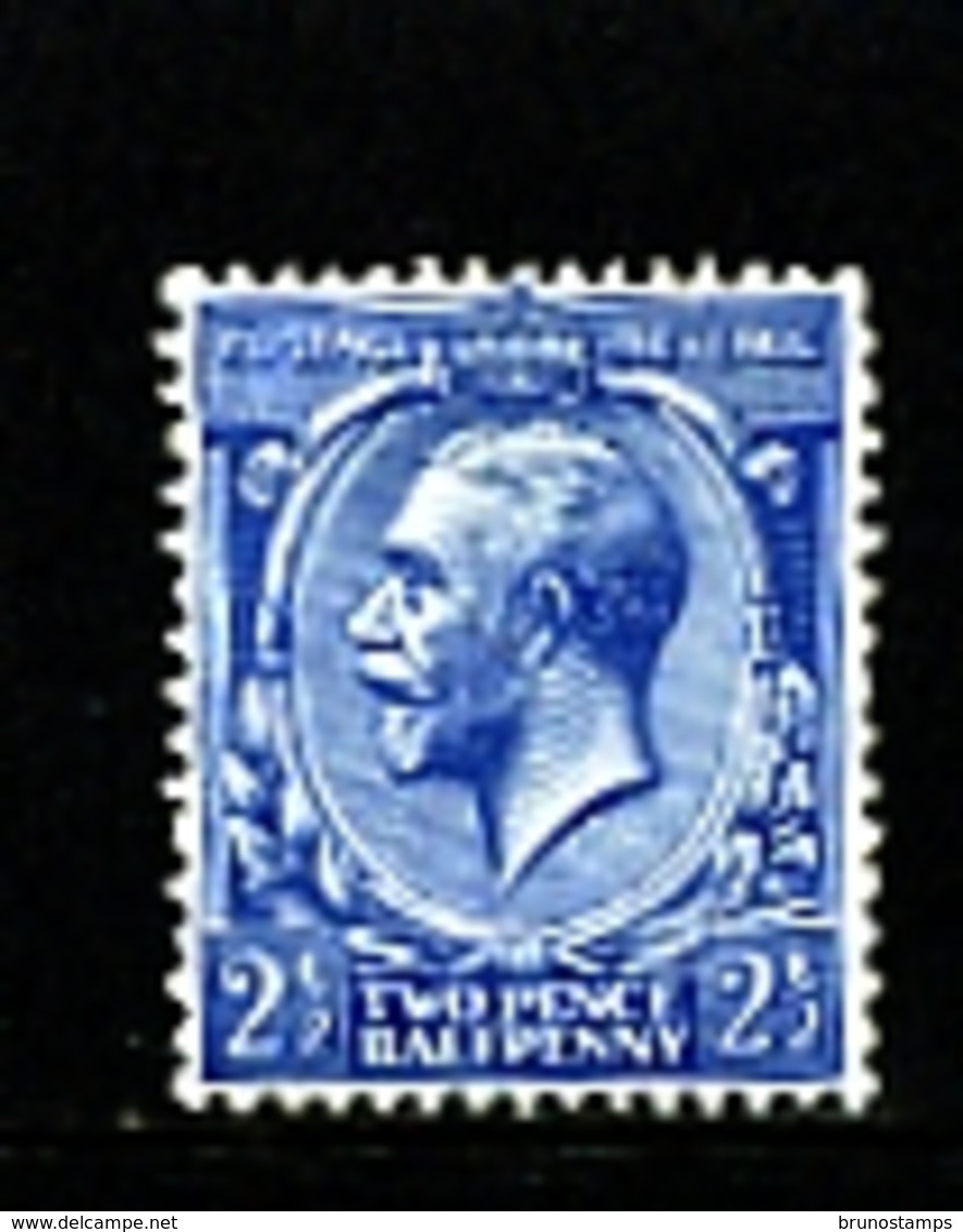 GREAT BRITAIN - 1924  2 1/2d  WMK  BLOCK CYPHER  MINT  SG 422 - Neufs