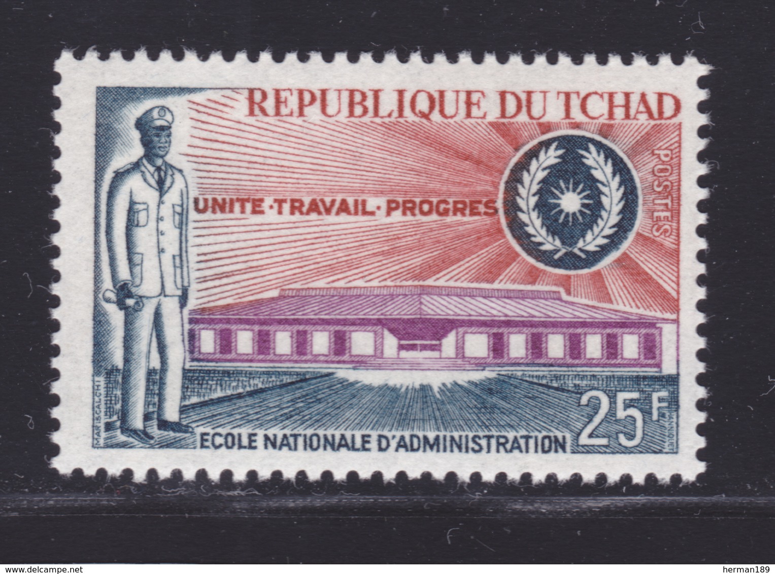 TCHAD N°  153 ** MNH Neuf Sans Charnière, TB (D7067) école Nationale D'administration - Tchad (1960-...)