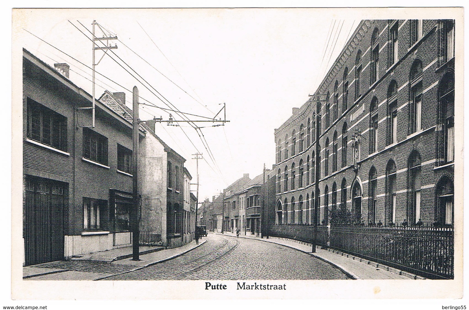 Putte - Marktstraat  1951 (Geanimeerd) - Putte