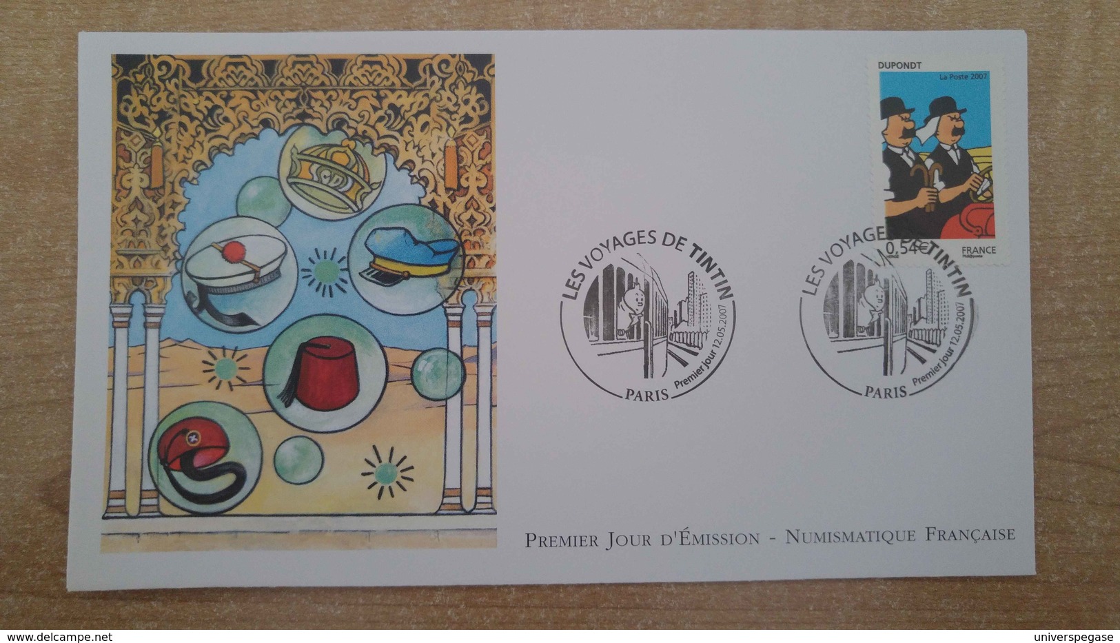 FDC - N°4054 -  Les Voyages De Tintin Dupond Et Dupont - 2000-2009