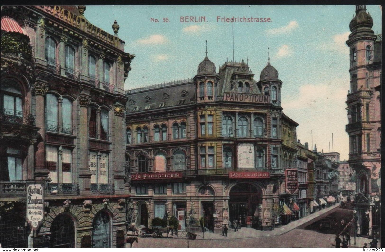 Berlin. Friedrichstrasse (jahr 1908) - Mitte