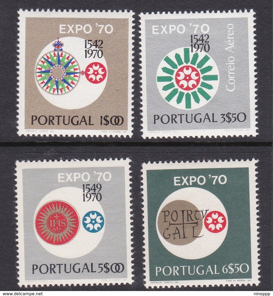 Portugal SG 1391-1394 1970 Expo, Mint Never Hinged - Unused Stamps