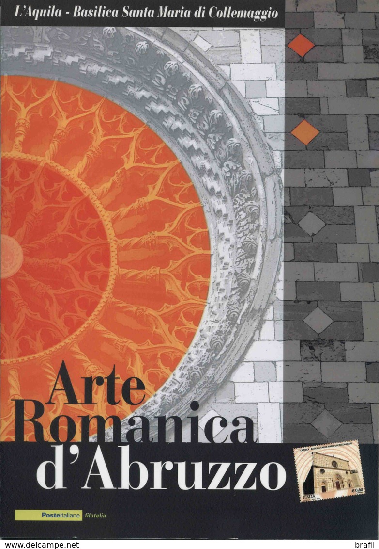 2010 Italia, Folder " Arte Romanica D'Abruzzo" Al Prezzo Di Copertina - Presentation Packs