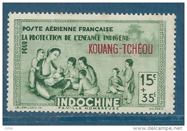 KOUANG TCHEOU   Aérien  -     - Yvert N°  1 **  - Bce 12121 - Unused Stamps