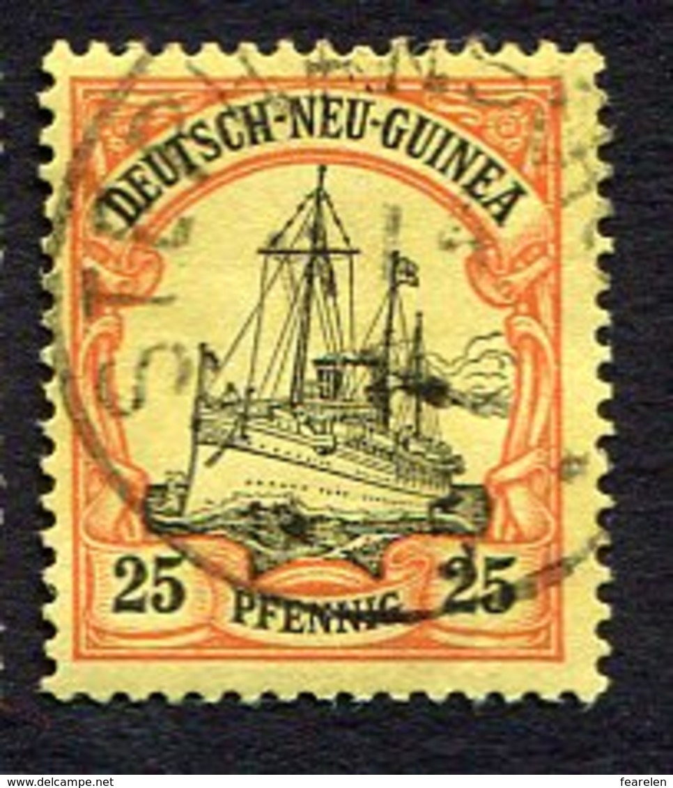 Allemagne, Colonie Allemande, Nouvelle-Guinée, Newguinea, N°11 Oblitéré, Qualité Très Très Beau - German New Guinea