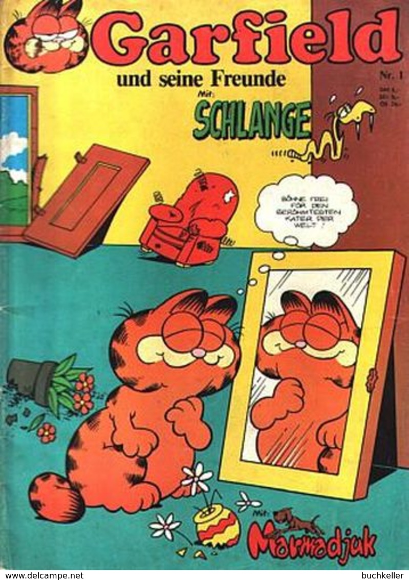 Garfield Und Seine Freunde Nr. 1 (Jim Davis) Comic-Heft Semic 1984 - Garfield