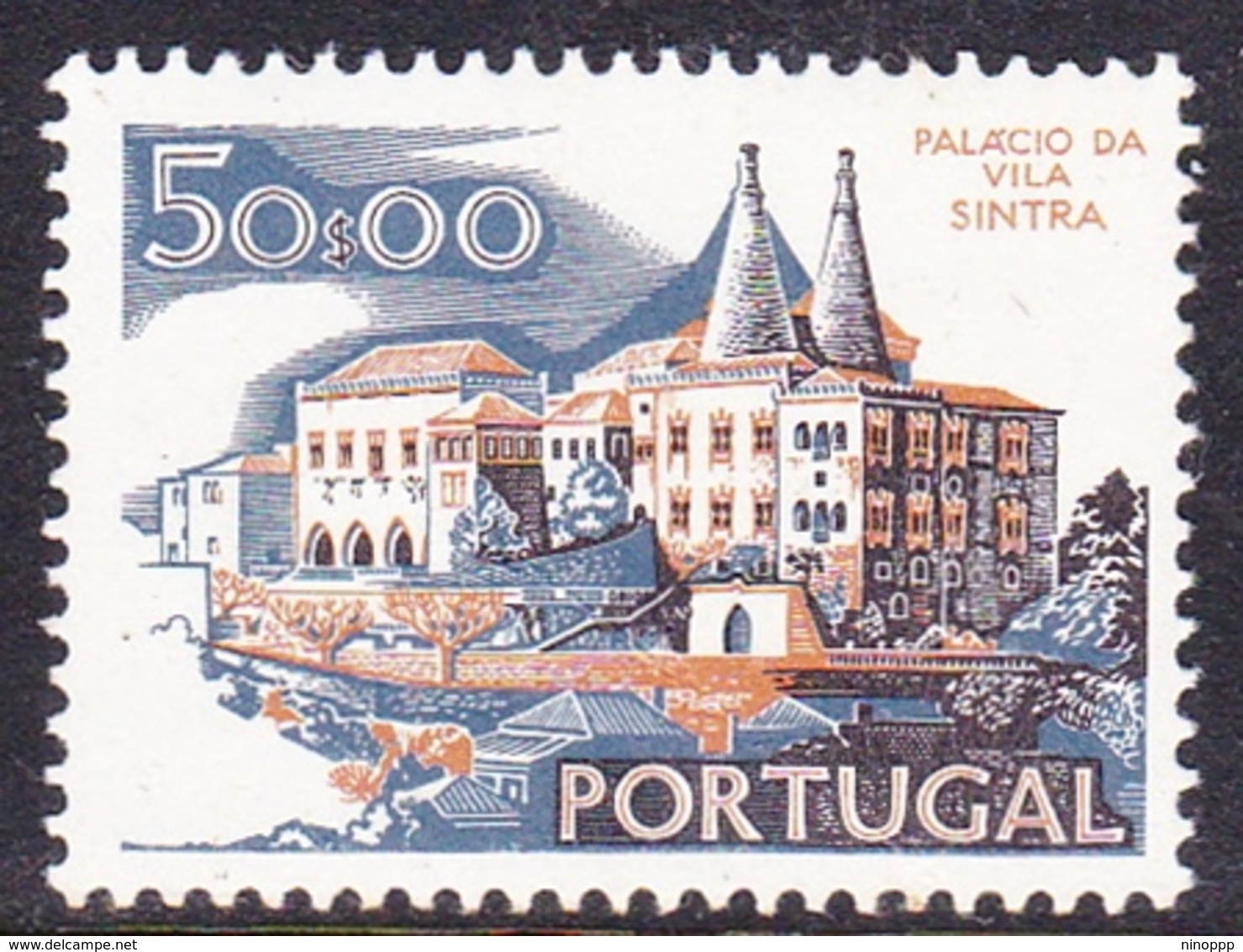 Portugal SG 1460 1972 Buildings And Views, 50e City Hall Cintra, Mint Never Hinged - Unused Stamps