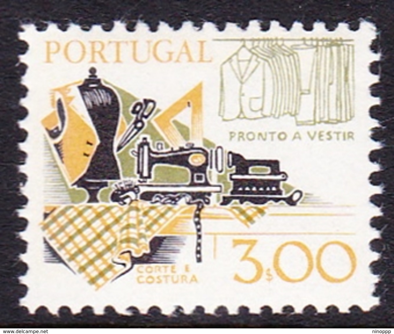 Portugal SG 1687 1978 Work Tools, 3e Garment Making, Mint Never Hinged - Unused Stamps