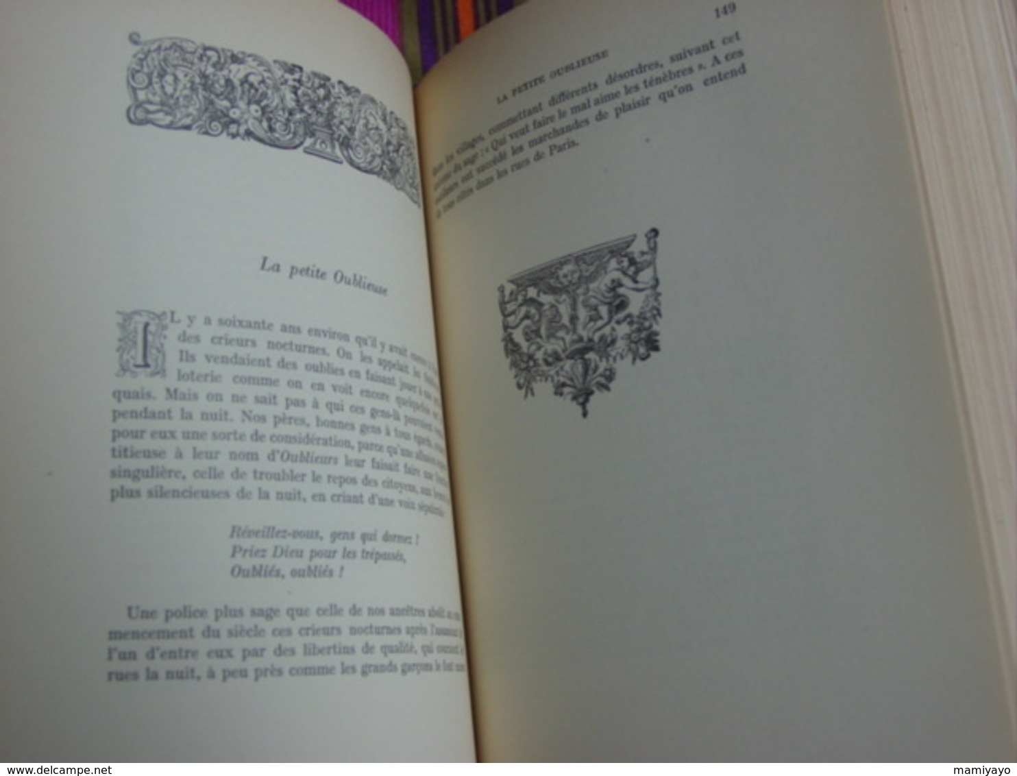 RESTIF DE LA BRETONNE :LES NUITS DE PARIS  & LES CONTEMPORAINES , 2 VOL.RELIÉS,Éd.TRIANON-Cuivres orig.COCHET & GOOR