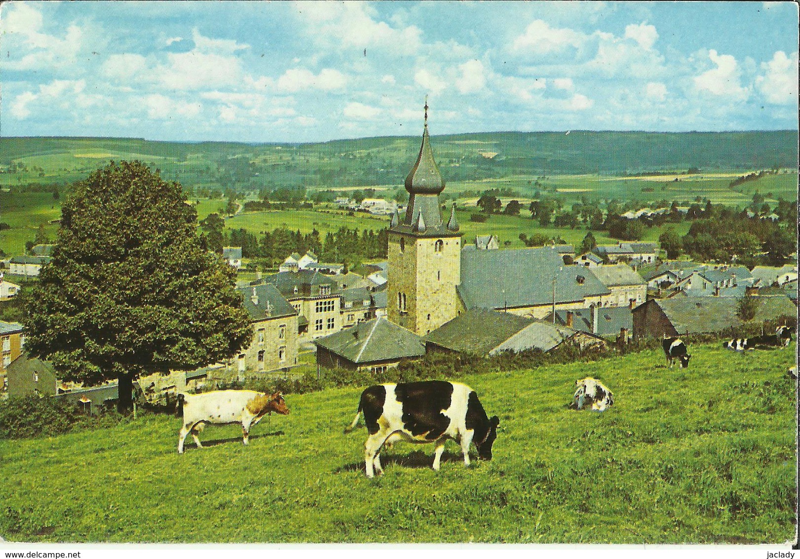 Lierneux -- Panorama.     (2 Scans) - Lierneux