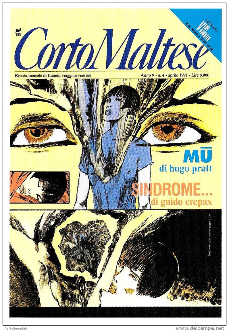 [MD1576] CPM - SERIE DI 6  CARTOLINE DI CORTO MALTESE - RARE - NV - Fumetti