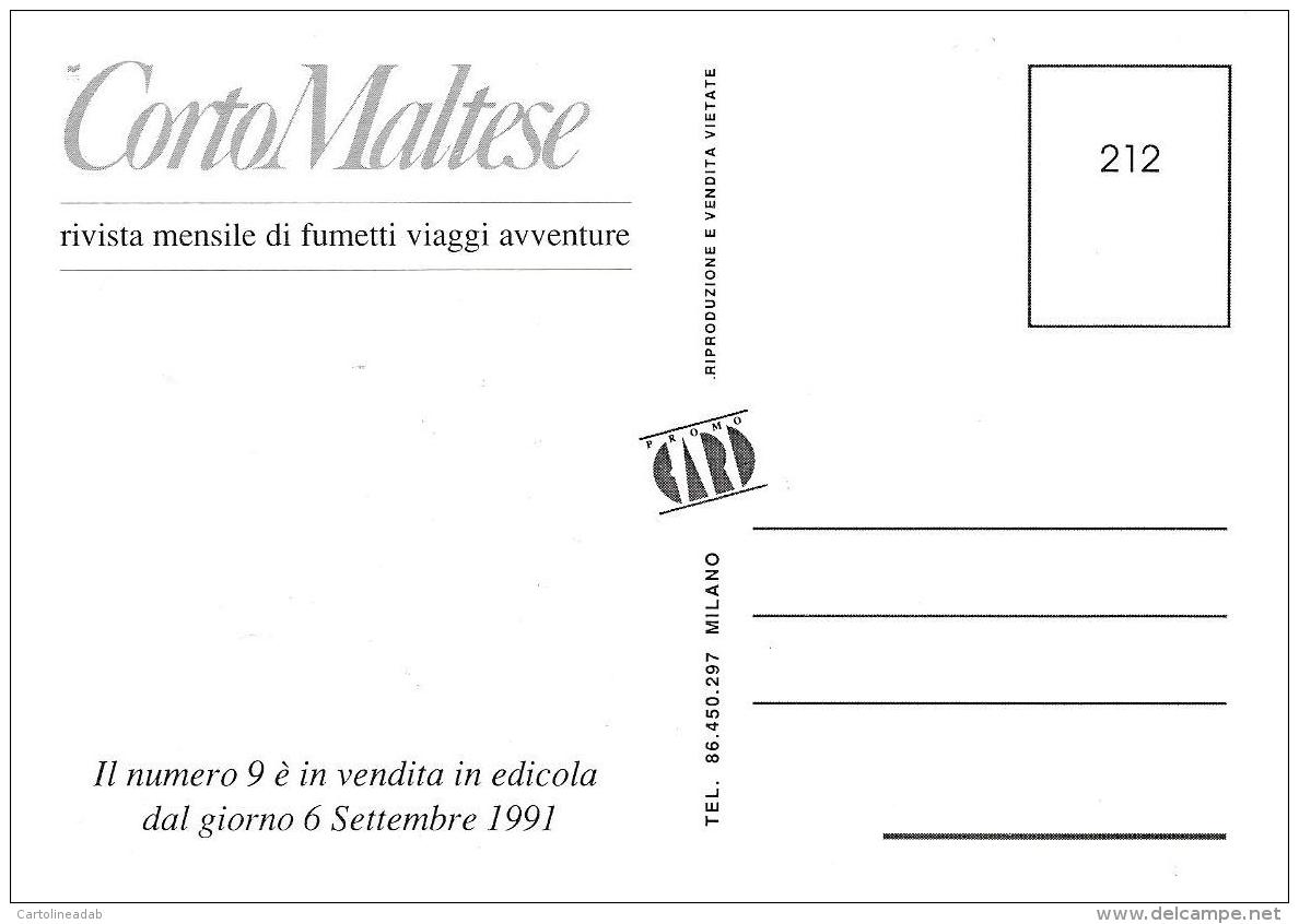 [MD1576] CPM - SERIE DI 6  CARTOLINE DI CORTO MALTESE - RARE - NV