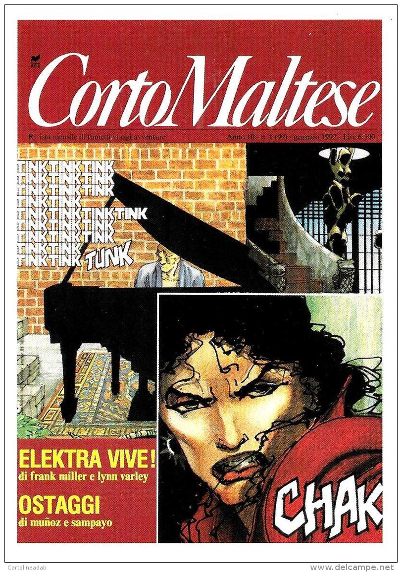 [MD1576] CPM - SERIE DI 6  CARTOLINE DI CORTO MALTESE - RARE - NV