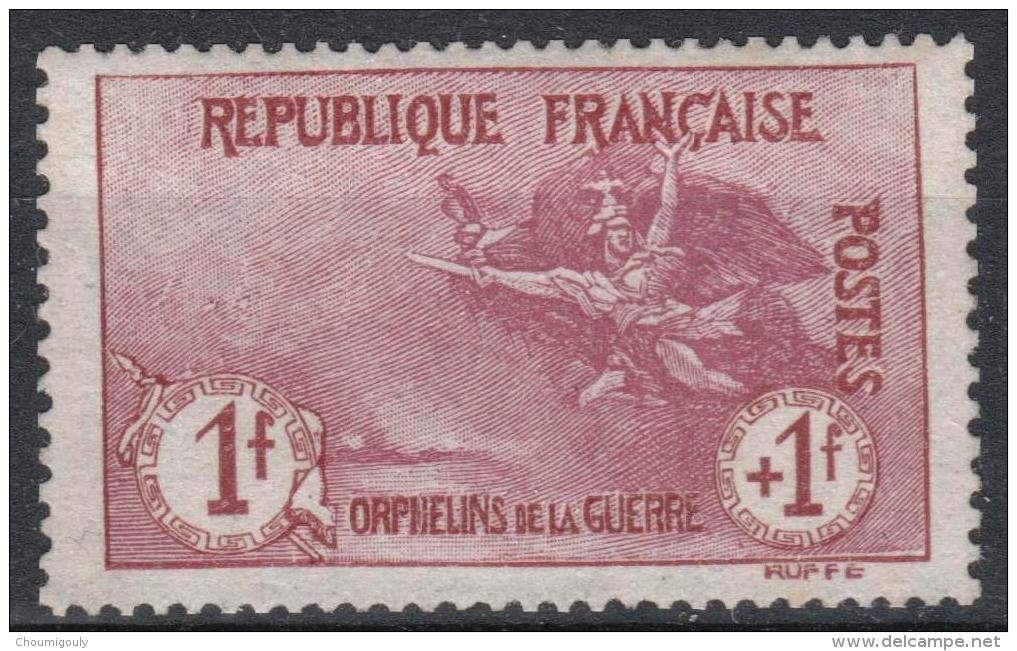 FRANCE STAMP TIMBRE 154 " ORPHELINS 1F+1F MARSEILLAISE " NEUF Xx LUXE M234 - Andere & Zonder Classificatie