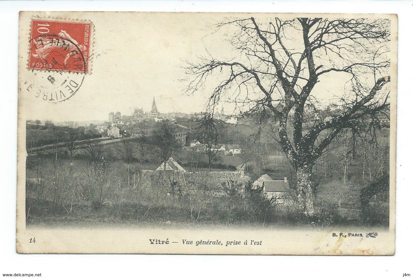 35/ ILLE Et VILAINE...VITRE. Vue Générale, Prise à L'est - Vitre