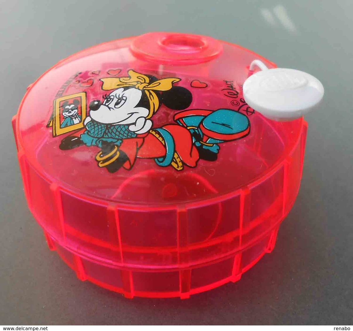 Pink Container: Minnie,Walt Disney. KUM Onit, Germany. Never Used.Temperamatite,Pencil-Sharpener,Taille Crayon,Anspitzer - Altri & Non Classificati