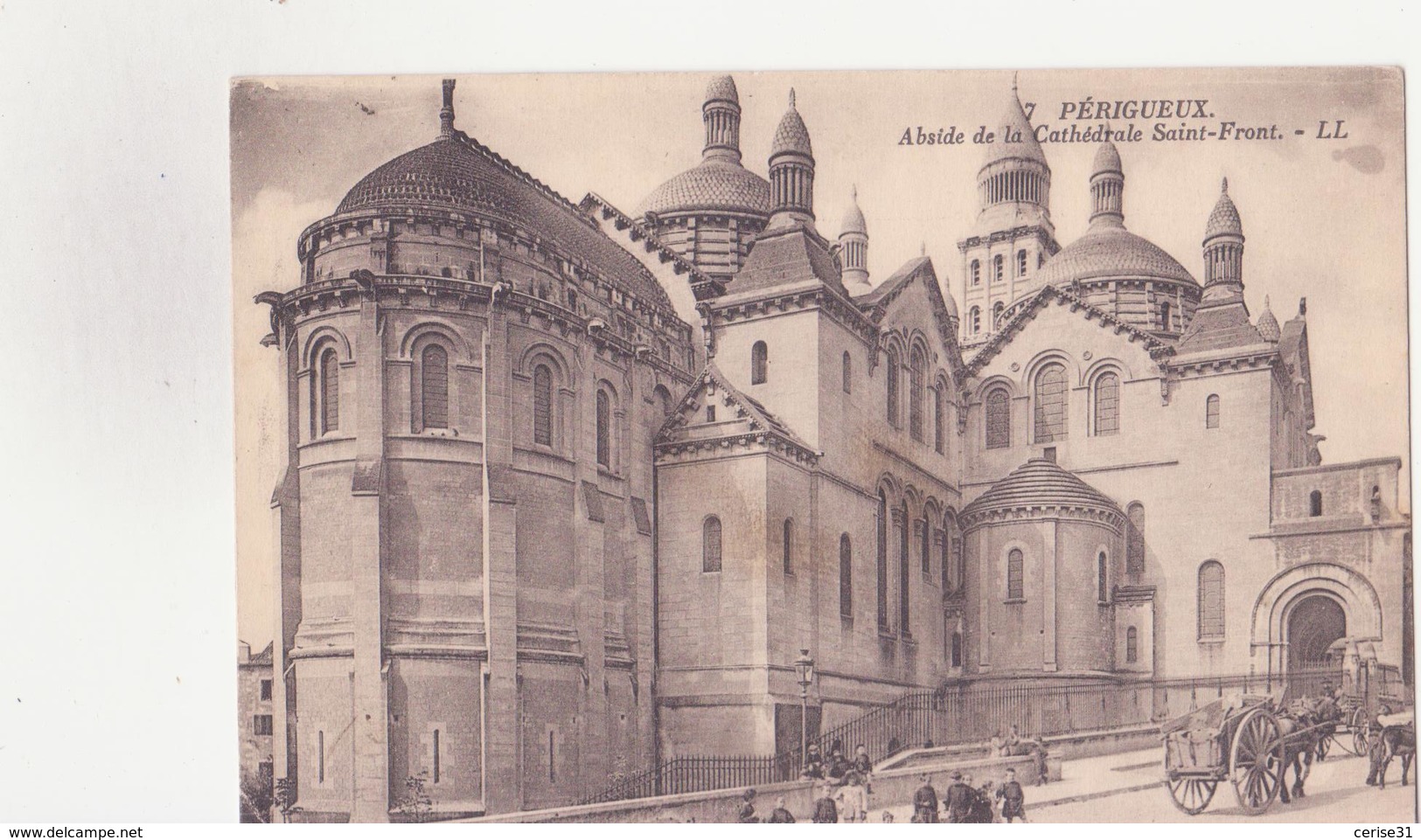 CPA - 7. PERIGUEUX Abside De La Cathédrale St Front - Périgueux