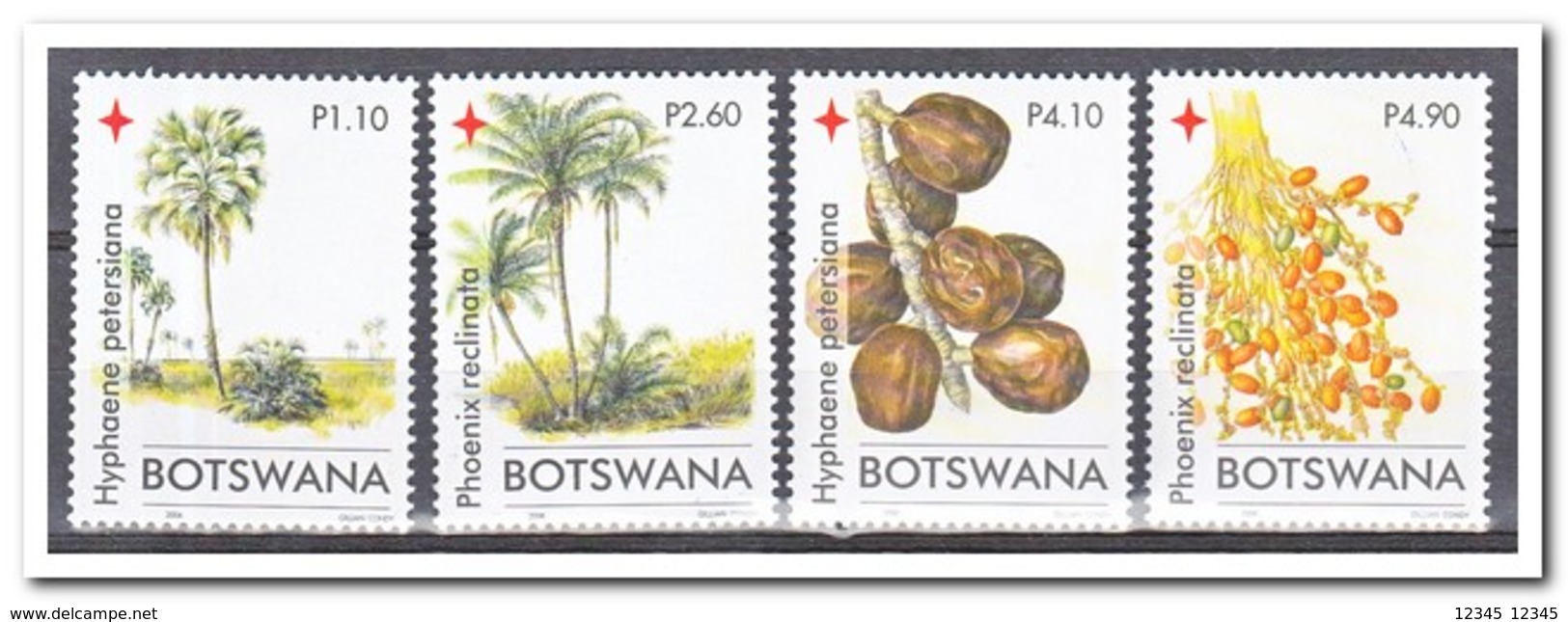 Botswana 2006, Postfris MNH, Trees - Botswana (1966-...)