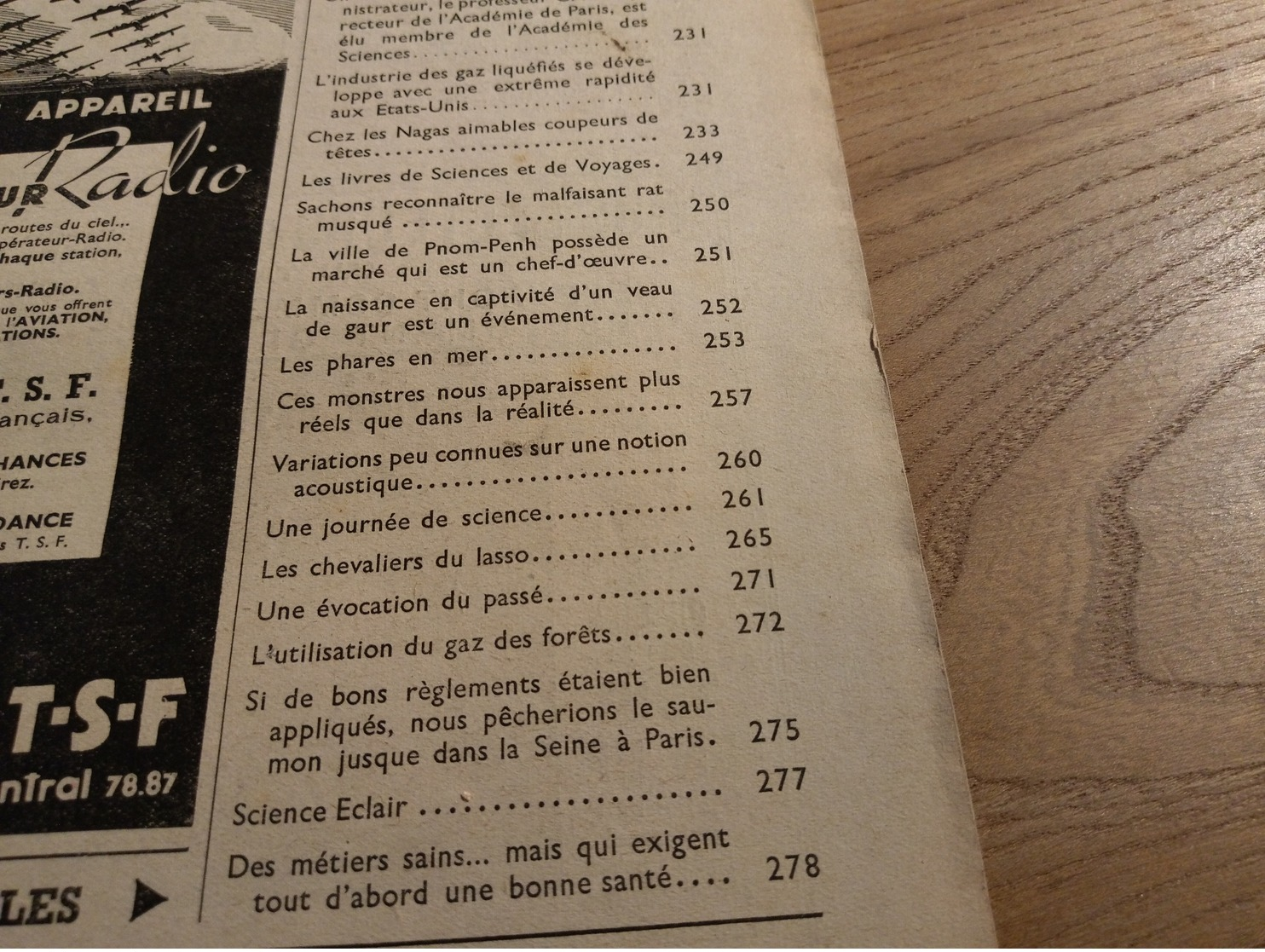 154/ Sciences Et Voyages N° 47 1939 Les Nagas Aimables Coupeurs De Tetes ,3 Navires Ont Peri , Les Phares En Mer Ect - 1900 - 1949