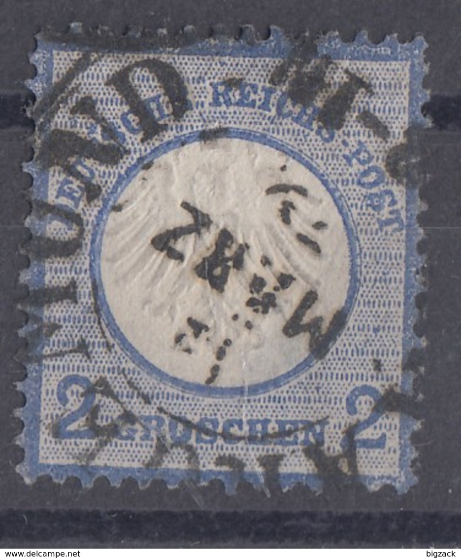 DR Minr.5 Hufeisenstempel Saargemund - Gebraucht