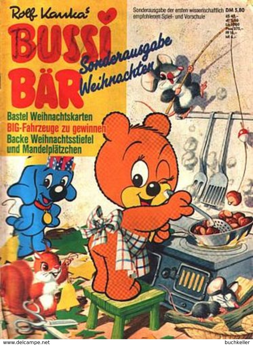 Bussi Bär Sonderausgabe Weihnachten 1990 Rolf Kauka - Kids & Teenagers