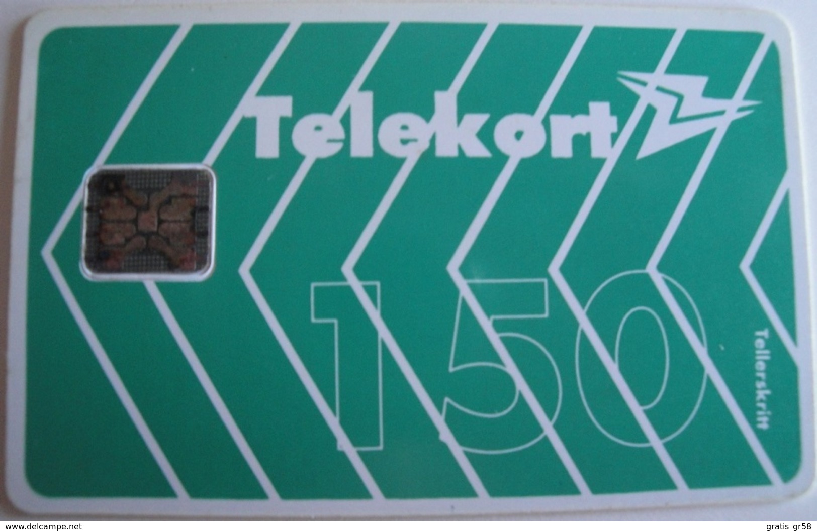 NORWAY - NOR-005B, SC5, Green Arrows - Logo, +/-3000ex, 150Units, 10/90, Used - Norway