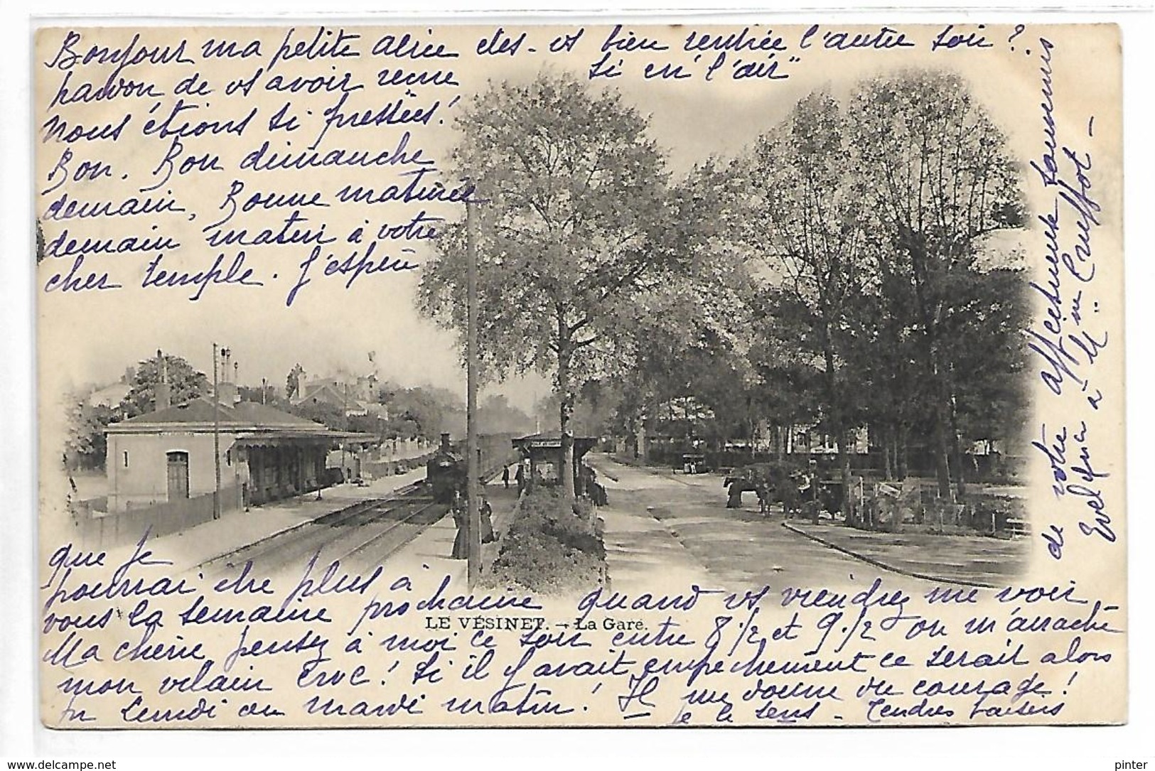 LE VESINET - La Gare - TRAIN - Le Vésinet