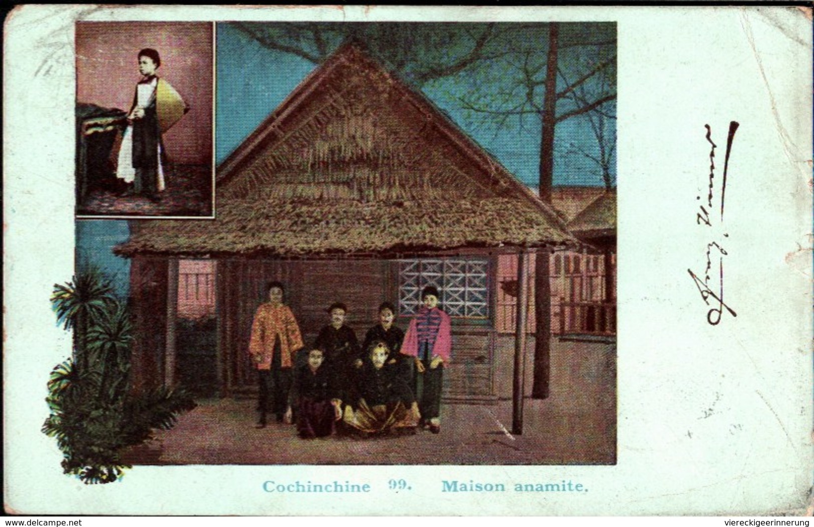 ! Alte Ansichtskarte Cochinchine, 1900, Vietnam, Asien, Asia, Indochine, Indochina - Viêt-Nam