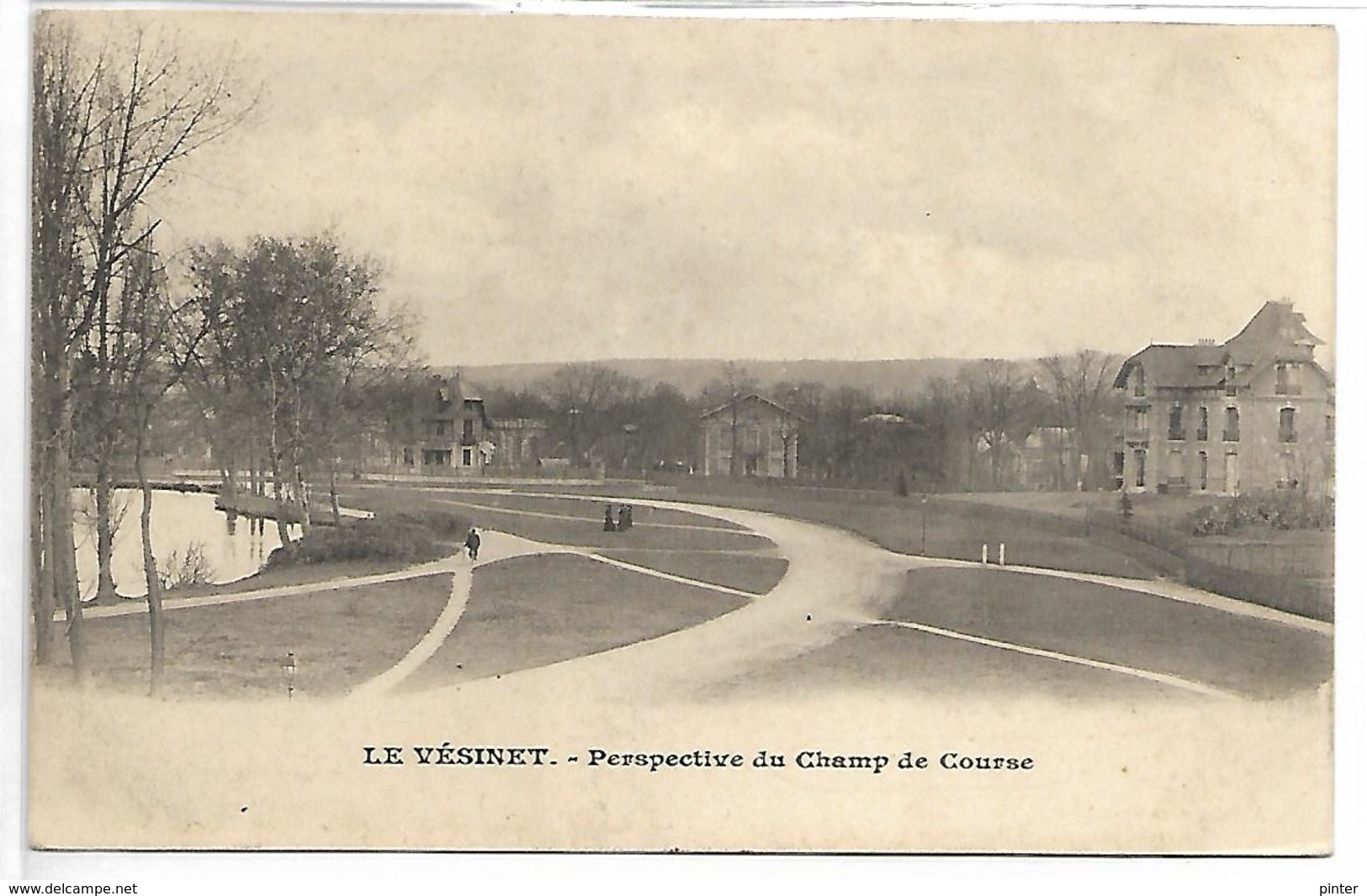 LE VESINET - Perspective Du Champ De Course - Le Vésinet