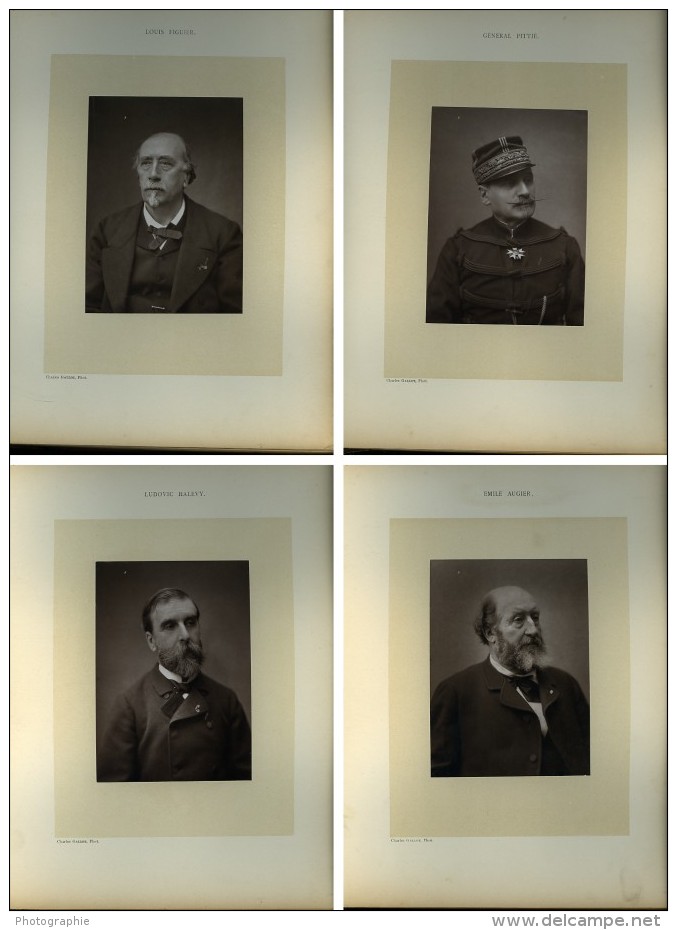 Personnalités contemporaines, Portraits et biographies, 50 Photographies par Charles Gallot 1885