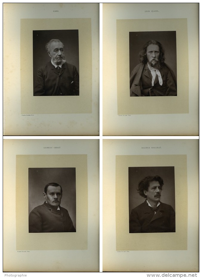 Personnalités contemporaines, Portraits et biographies, 50 Photographies par Charles Gallot 1885