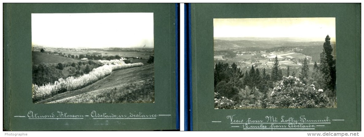 Mission Française en Australie-Méridionale Album 61 Photos 1918 Signatures Leclercq-Motte