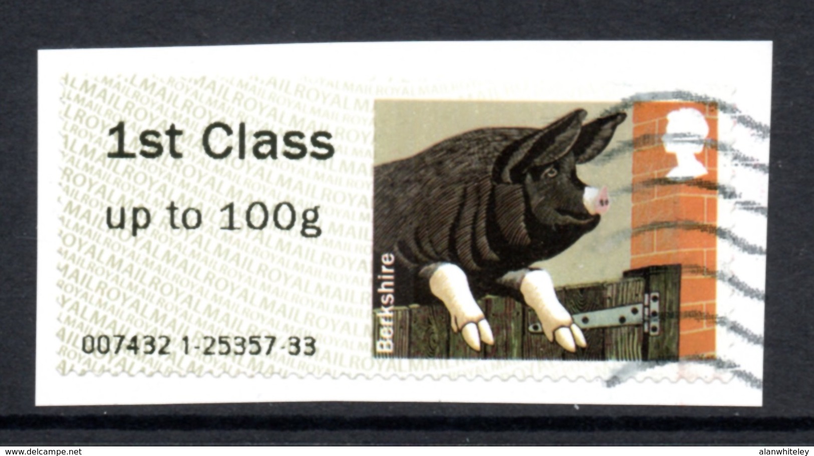 GREAT BRITAIN Post & Go Label/Pig: USED ON PIECE - Post & Go (distributori)