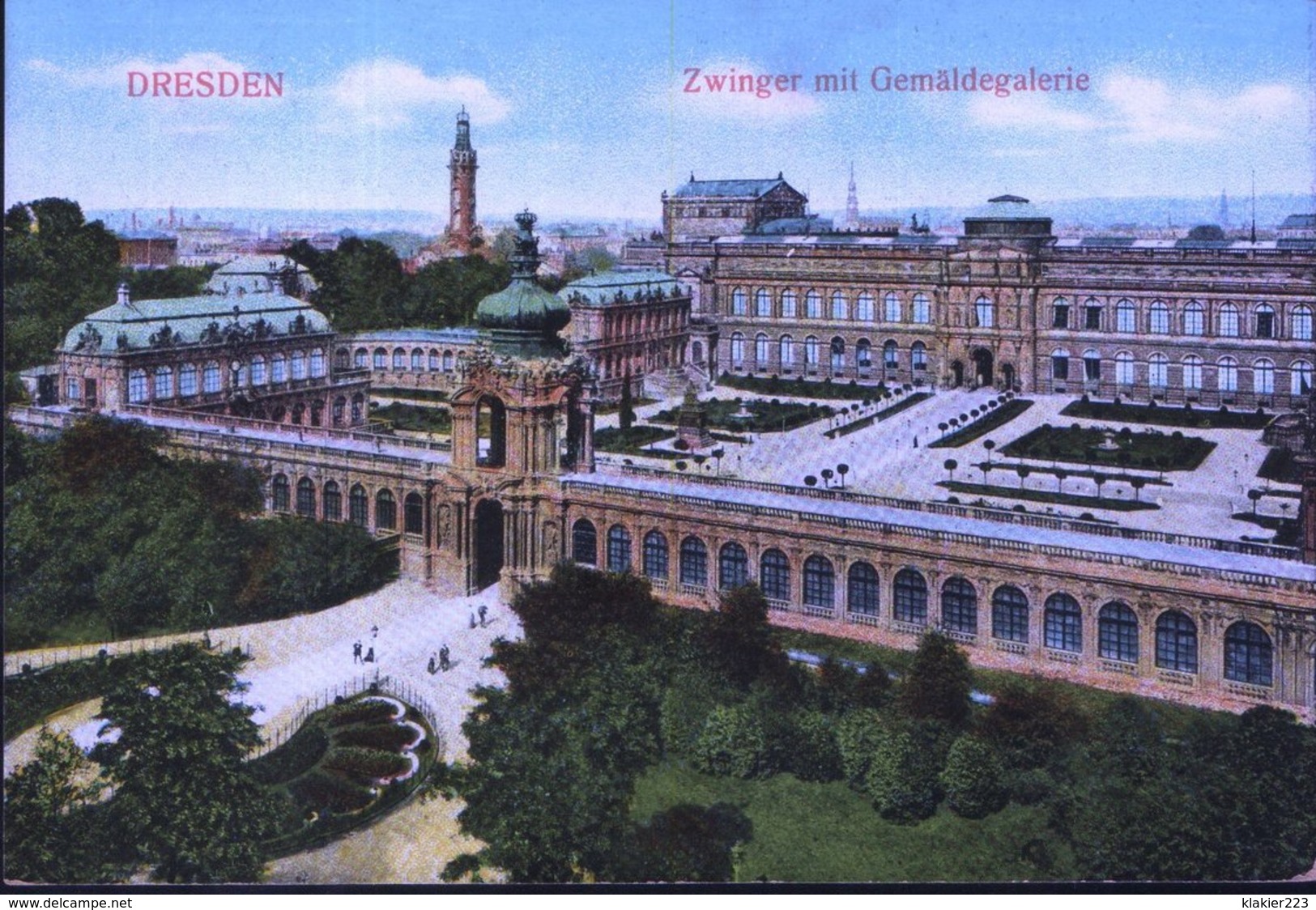 Dresden Zwinger Mit Gemäldegalerie - Dresden