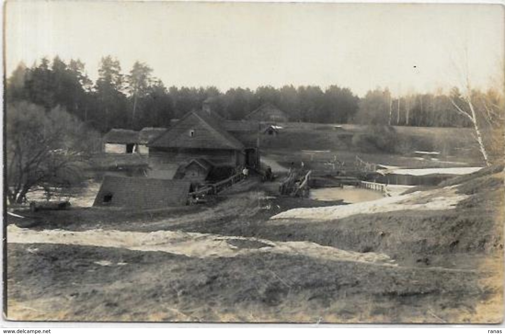 CPA Lituanie Lituania Carte Photo Voir Scan Du Dos écrite - Litauen