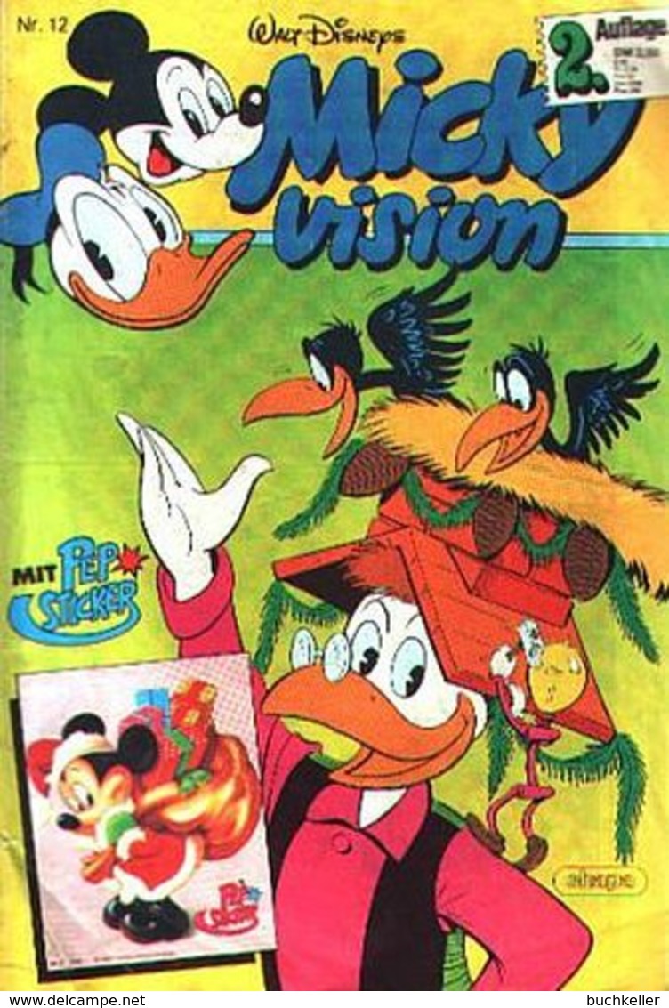 Mickyvision Nr. 12/1987 (2. Auflage) Walt Disney Comic-Heft - Walt Disney